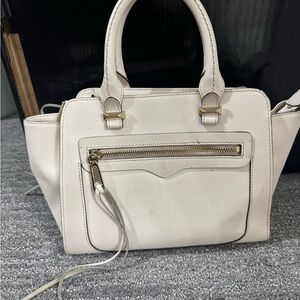 Rebecca Minkoff White Structured Satchel